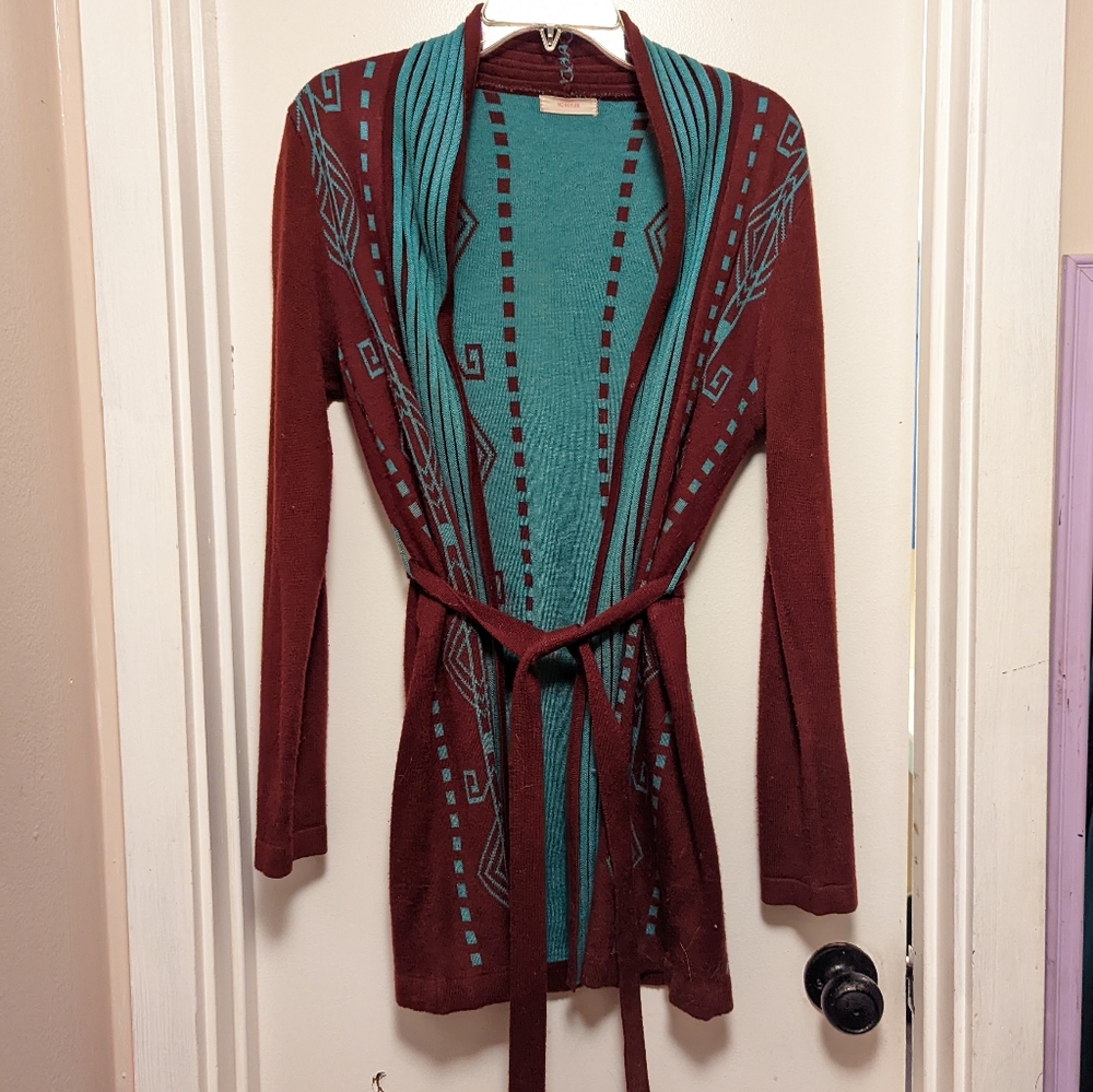 Burgundy sweater